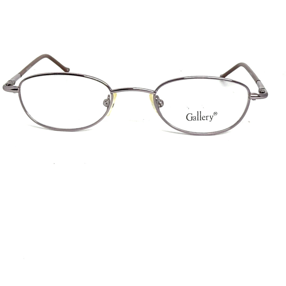 Gallery G530 YG 45-19-130 Silver Metal Full Rim Eyeglasses Frame H19654‎